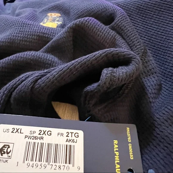 Polo Waffle Knit Thermal - Picture 13 of 15